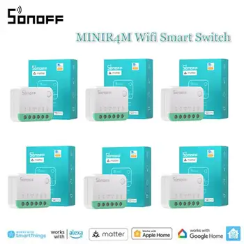 1-20KS SONOFF MINIR4M MINI Extreme WiFi Smart Home Switch Odpojte Relé Ohledu na to, Přes EWeLink Hlasové Ovládání Alexa Google Nový Domov