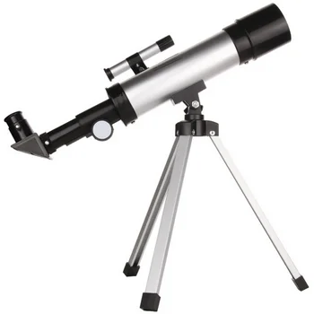 1 Sada 360/50mm Děti High-zvětšení Astronomických s Stativ