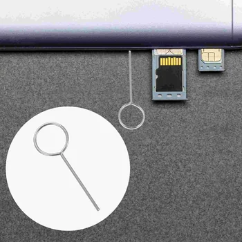 100 Ks Mobilních Telefonů Remover Karta SIM, Odstranění Nástroj Pin Karty Smart Odstraňovače Čip Telefony