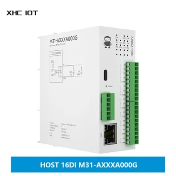 16DI RS485 RJ45 Analogový Spínač Pořízení Distribuované Vzdálené IO Modul Hostitele Modul PNP NPN Modbus TCP/RTU XHCIOT M31-AXXXA000G