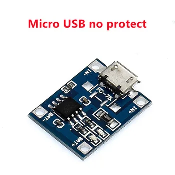 18650 Lithium Baterie Rady pro Ochranu Typu-c/Micro/Mini USB Nabíjecí Modulem TP4056 S Ochranou Jedné Desce Modul