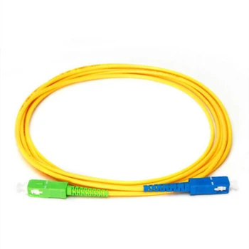 20KS FTTH SC APC-SC UPC singlemode Simplex LSZH 3M Optický Patch Kabel Kabel 3.0 mm optický propojovací 1M 2M