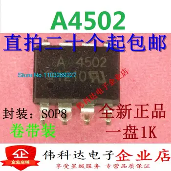 (20KS/LOT) A4502 HCPL-4502 SOP-8 Nové Originální Skladem Power chip