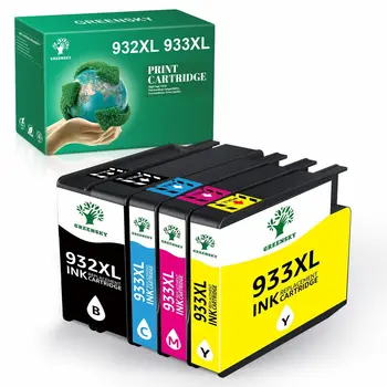4PK 932XL 933XL Ink Cartridge pro HP Officejet 6100 6700 6600 7610 7100 Tiskárny