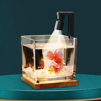 Akvárium Světlo Klip na Jednoduché pro Sladkovodní Nádrže Osázené Nádrže Portable Bílá