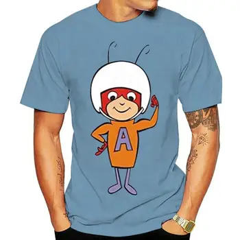 Atom Ant Tričko tričko tričko pro Muže pro Ženy Černá(2)