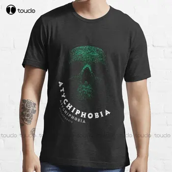 Atychiphobia Základní T-Shirt Velké Velikosti Tričko Vlastní Aldult Teen Unisex Digitální Tisk, Trička Vlastní Dárkové Xs-5Xl Bavlna