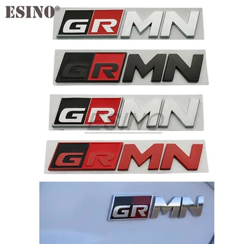 Car Styling Gazoo Racing GR GR MN 3D Auto Zinkové Slitiny Odznak Adhensive Kovový Znak Obtisk pro Toyota Supra AE86 GT86