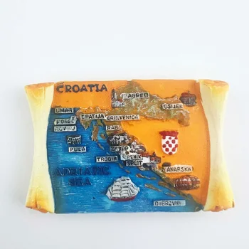 Chorvatsko Magnety Na Lednici Istrie Rabac Turistické Suvenýry Ledničky Samolepky Home Decor Foto Nástěnné Magnetické Nálepky Dárky