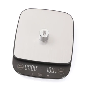Digitální Kuchyňská váha 3Kg/0.1 g Mini Váhy Elektrické Vaření Stupnice z Nerezové Oceli Platformy Stupnice pro Domácnost Domů