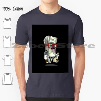 Geek Lupič 100% Bavlna Muži A Ženy Měkké Módní T-Shirt Mág Zloděj