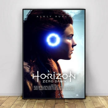 Horizon Zero Dawn Movie Poster Canvas Tisk, Plakát, Nástěnné Dekorace Dárek Umělecká Díla