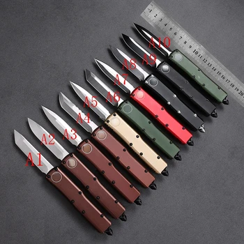Klasické Micro OTF Tech Nůž UT85 A14 Série A07 Kapesní Nůž Nůž Outdoor Camping EDC Nástroje sebeobrany Venkovní Nůž