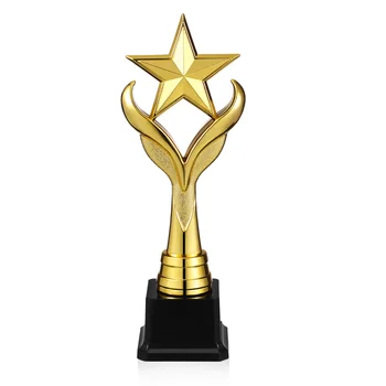 Kreativní Trofej Individuální Ocenění Model Dekor pro Sport Basketbal Plastové Dekorační Obřad Cup Tvar Hvězdy