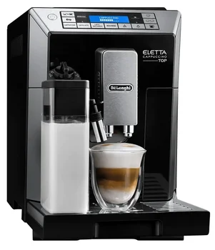 LETNÍ PRODEJE, SLEVA NA Nejlepší Kvalitu DeLonghis Eletta ECAM45760B Digitální Super Automatický kávovar s Latte Crema Syst