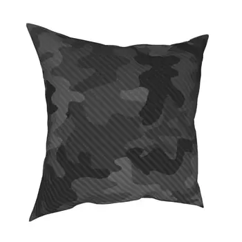 Maskování Tmavé Pillowcover Domova Vojenské povlak na Polštář Hodit Polštář Pohovka Polyester oboustranný Tisk
