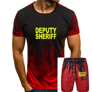 Muži Tričko 2020 Módní Zástupce Šerifa, Černá A Vojenská Zelená T-Shirt S - 3Xl umění Trička