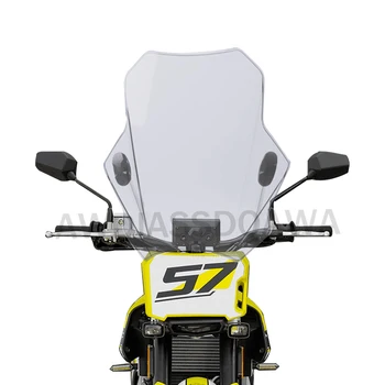 Na FB Mondial Flat Track 125 Univerzální Motocykl čelní Sklo čelní Sklo Pokrývá Obrazovku Kouřová skla Motorek Deflektor