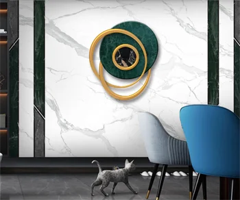 Nordic minimalistický kreativní geometrické mramorová jazz bílé světlo, luxusní pozadí tapetu vlastní foto samolepky na zeď paier peint