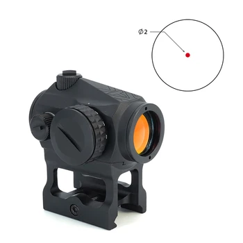 NOVÉ 2023Ver. Optika CF-RD2 Red Dot Sight Gen II - 2 MOA Tečka CF-RD2 S nižší 1/3 co-svědek mount
