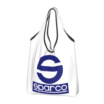 Opakovaně SPARCO nákupní Taška Skládací Pratelné v Pračce Auto Závodní Klub Nákupní Taška Velká Eco Skladování Sáčku Připojené Pouzdro
