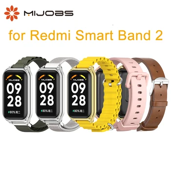 Pro Xiaomi Redmi Band 2 Popruh Watchband Náramek pro Redmi Smart Band 2 Correa Poutko Náhradní Příslušenství