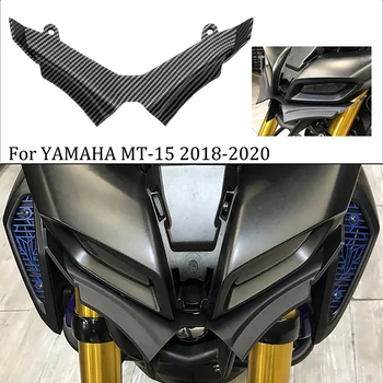 pro Yamaha MT15 MT-15 letech 2018-2021 Křídla Přední Pneumatické Kapotáž Wing Tip Ochranný Kryt z Uhlíkových Vláken