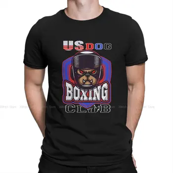 Pánské NÁS Pes Boxing Club Triko Box Club 100% Bavlna Oblečení Jedinečný Krátký Rukáv Kolem Krku Tričko Dárek Tričko