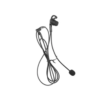 Rozhodčí Single Ear Sluchátka Drátové Profesionální pro Notebook, PC, Telefony, Tablet