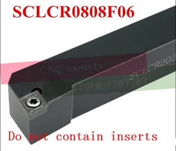 SCLCR0808F06 8*8mm Kov Soustruh, Řezací Nástroje, Soustruh CNC Nástroje na Soustružení Vnější Soustružení Nástroj Držitele S-Type SCLCR/L