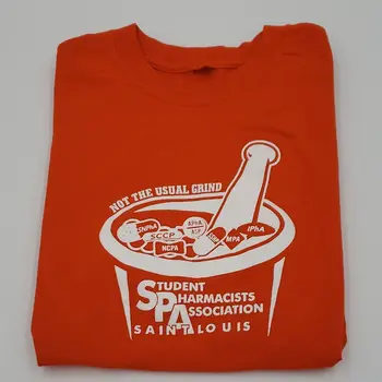 Student Lékárníka Sdružení St. Louis Shirt Pánské Velikosti Malé - Třecí Tlouček
