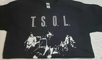 TSOL Kapely Punk rock hardcore thrash kapela T košile tee hudební skupina