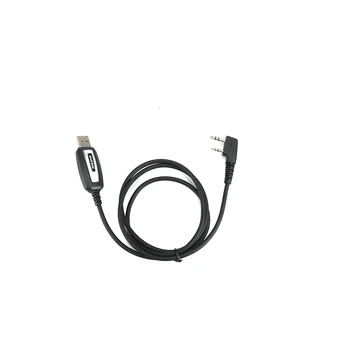 USB Programovací Kabel 2 Pin Dvě Způsobem Rádio CD se Softwarem Disk Portable Walkie Talkie Kabel Drát Konektor Pro Baofeng UV-5R UV-3R