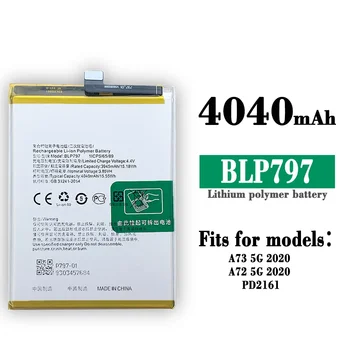  Vysoce Kvalitní Náhradní Baterie Pro OPPO A73 5G PD2161 A72N-5G A73 2020 Mobilní Telefon BLP797 Built-in Baterie