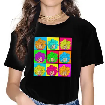 Warhol inspiroval kultovní Pumuckl Dámské Tričko Pumuckl Kreativní Tričko Krátký Rukáv Posádky Krku T-Košile Dárek Topy
