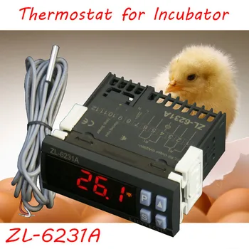 ZL-6231A 12V 110V 220V Inkubátoru Regulátor Termostatu S Multifunkční Časovač, Inteligentní Řízení Teploty Regulátor