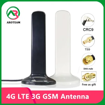 Širokopásmové 4G LTE 3G GSM Anténa 12dBi WiFi Router Zesilovače Signálu Celulární Mobilní Sítě Zesilovač Magnetické Základny CRC9 TS9 RP SMA