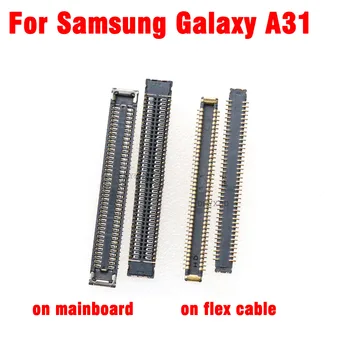 1KS Pro Samsung Galaxy A31 USB Nabíječka Nabíjecí Dock Konektor FPC Konektor na Desce Opravy náhradních dílů