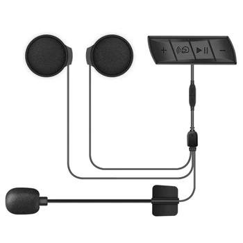 Motorky Helma Headset Bluetooth 5.0 Intercom Bezdrátové Stereo Sluchátka S Mikrofonem, Redukce Šumu Sluchátka,M7