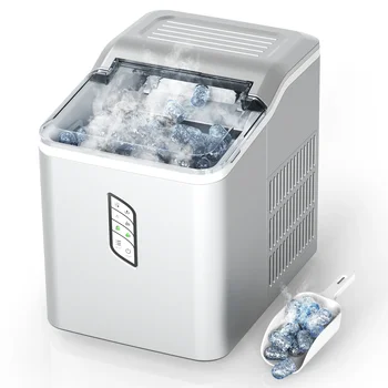 Nerezové Přenosné Domácí Automatické Ice Cream Maker Stroje Cube Crystal