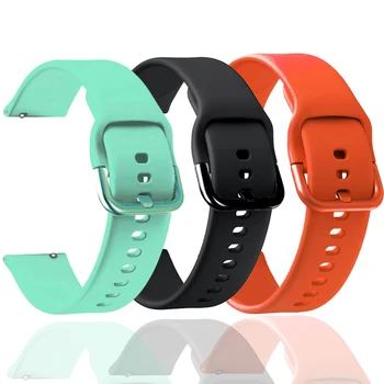 Silikonové barevné spony smartwatch 20mm Pro Haylou RS4 LS12 RS4 Plus Ls02 Měkké a odolné sportovní hodinky